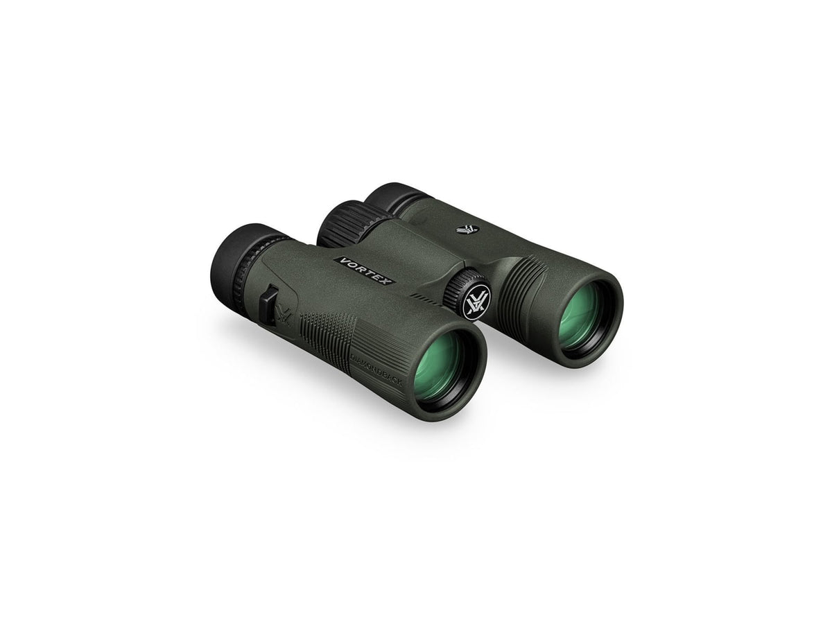 Vortex Diamondback HD 8x28mm Roof Prism Binoculars ArmorTek Green Compact 4.6in 13.7oz DB-210