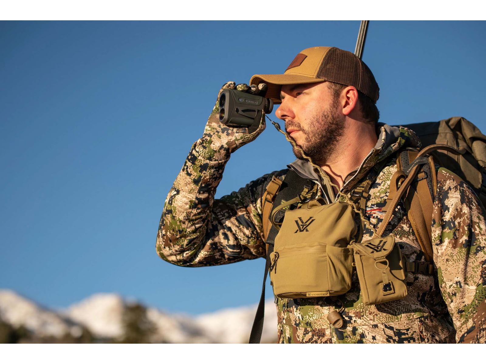 Vortex GlassPak Pro Binocular Harness Tan