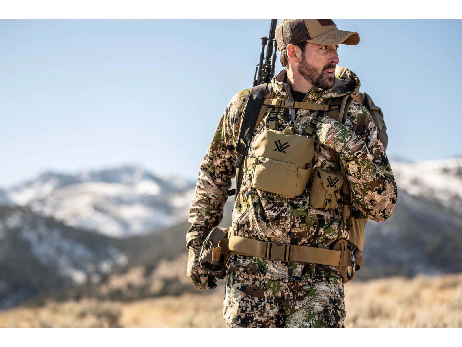 Vortex GlassPak Pro Binocular Harness Tan