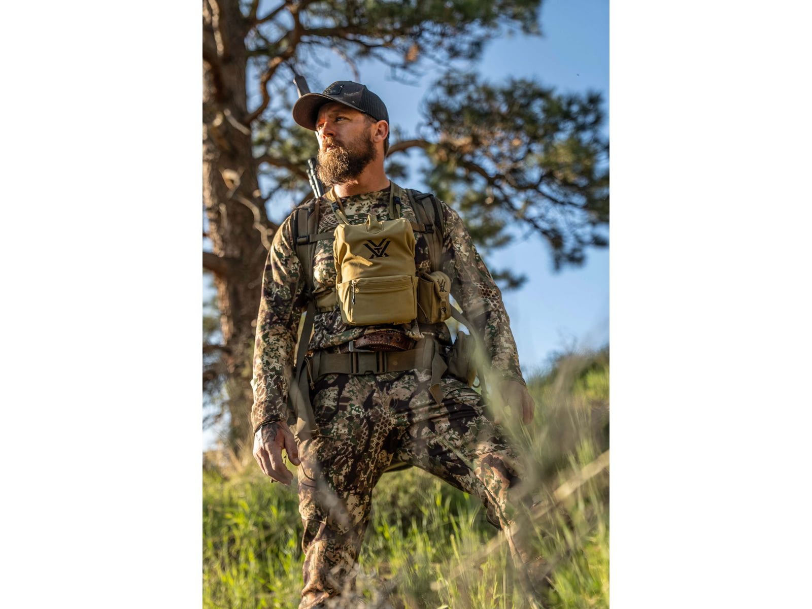 Vortex GlassPak Pro Binocular Harness Tan