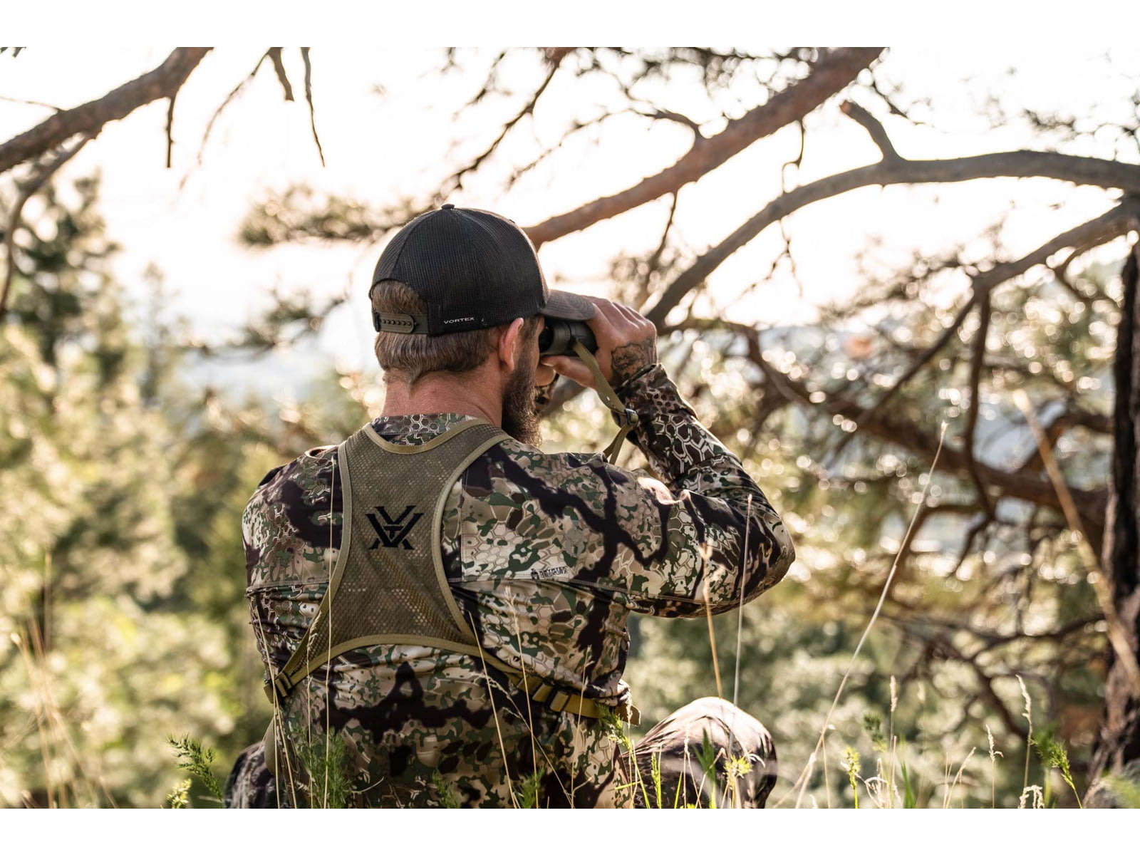 Vortex GlassPak Pro Binocular Harness Tan