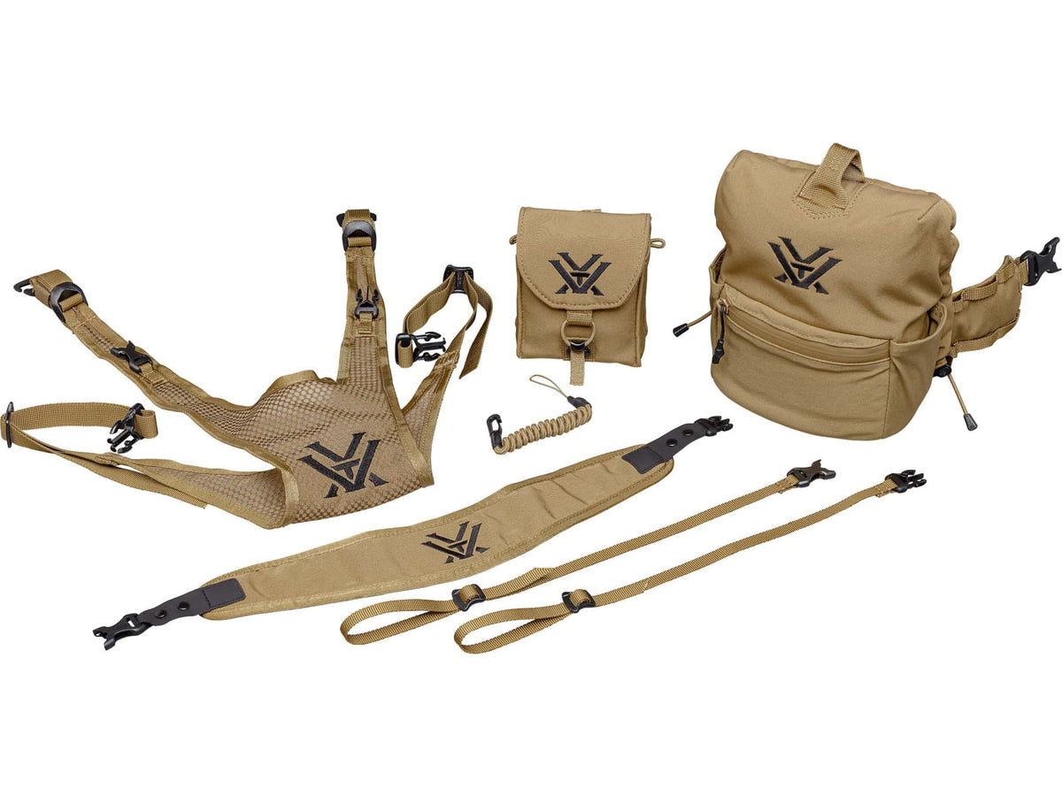 Vortex GlassPak Pro Binocular Harness Tan