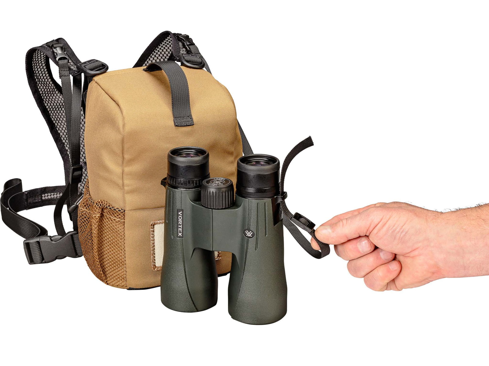 Vortex GlassPak Sport Binocular Harness Tan