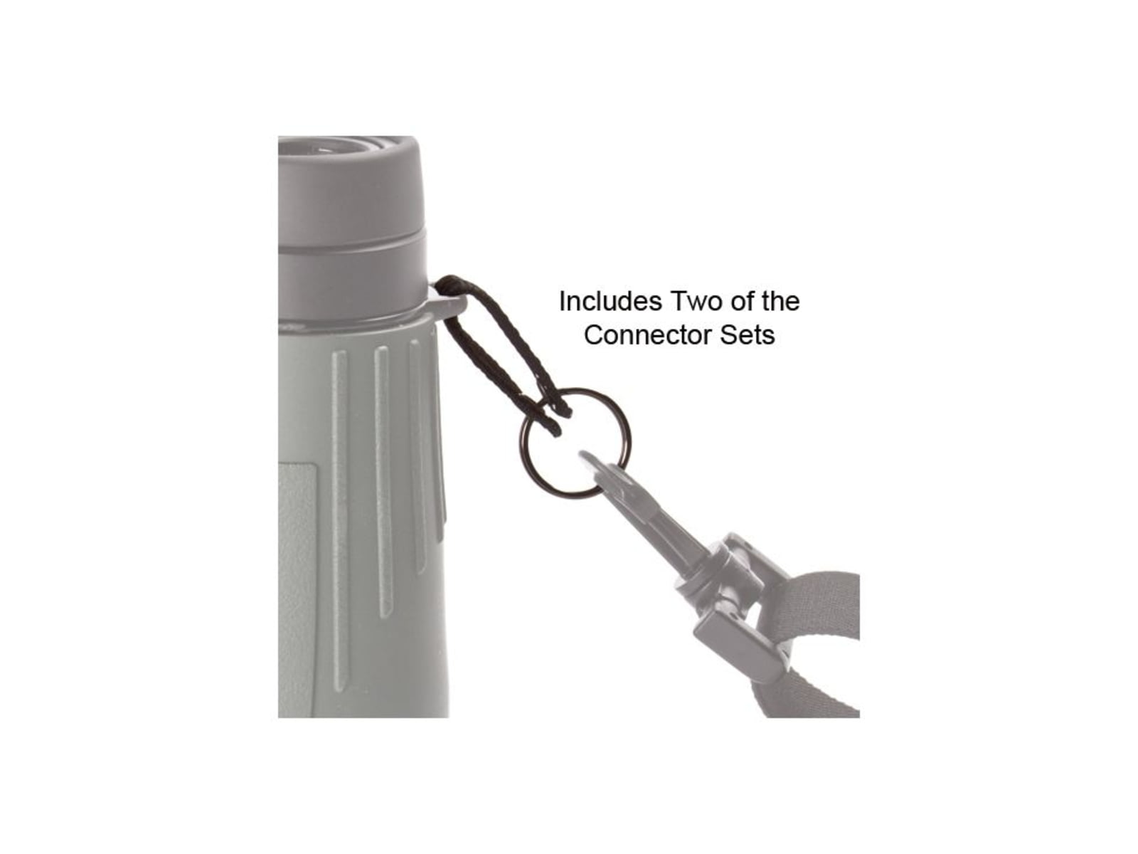 Vortex Harness Strap Connector Set Black .2in .03oz STRAP-CONNECT