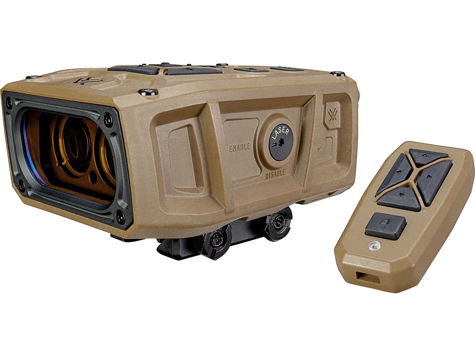 Vortex Impact 4000 Ballistic Rail-Mounted Laser Rangefinder Tan 15.25x11.75x14.75 Tan 4.6in 16oz
