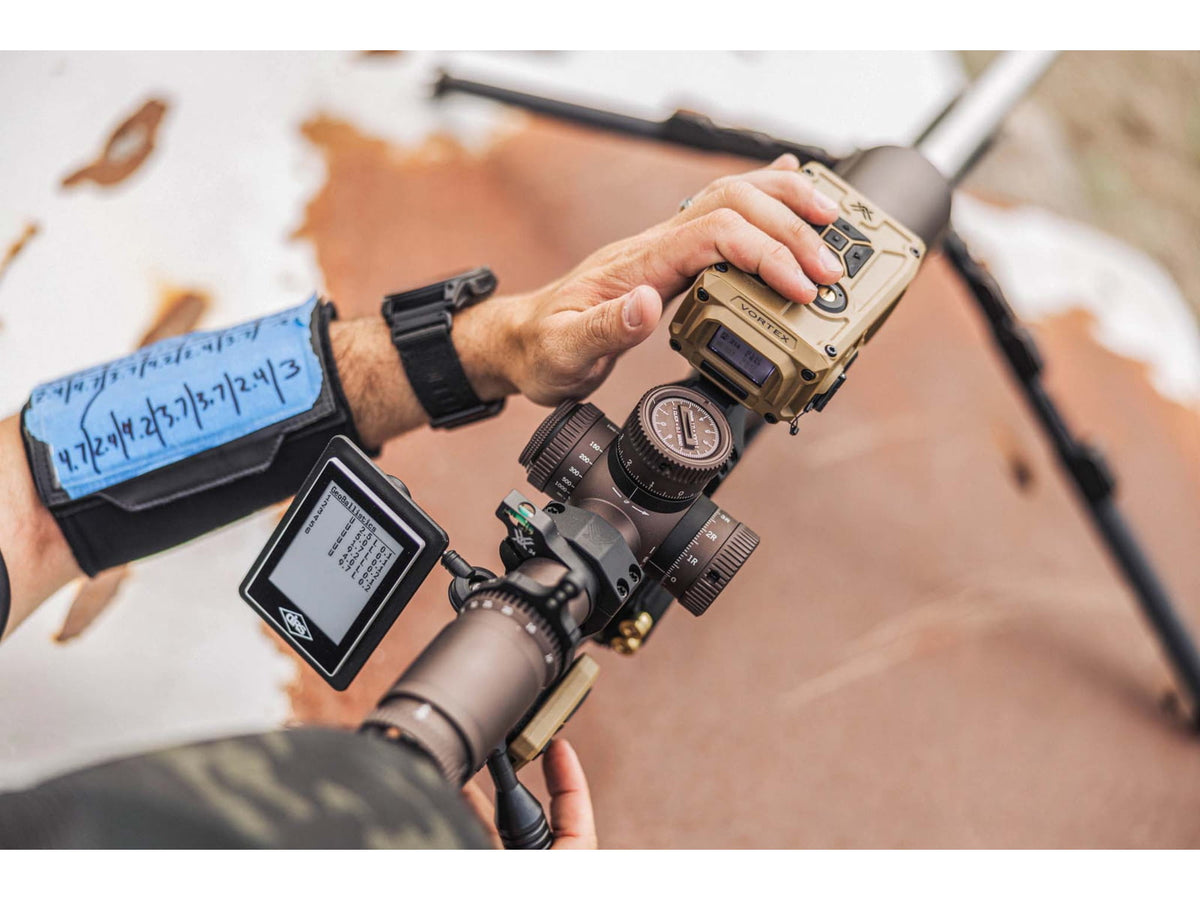 Vortex Impact 4000 Ballistic Rail-Mounted Laser Rangefinder Tan 15.25x11.75x14.75 Tan 4.6in 16oz
