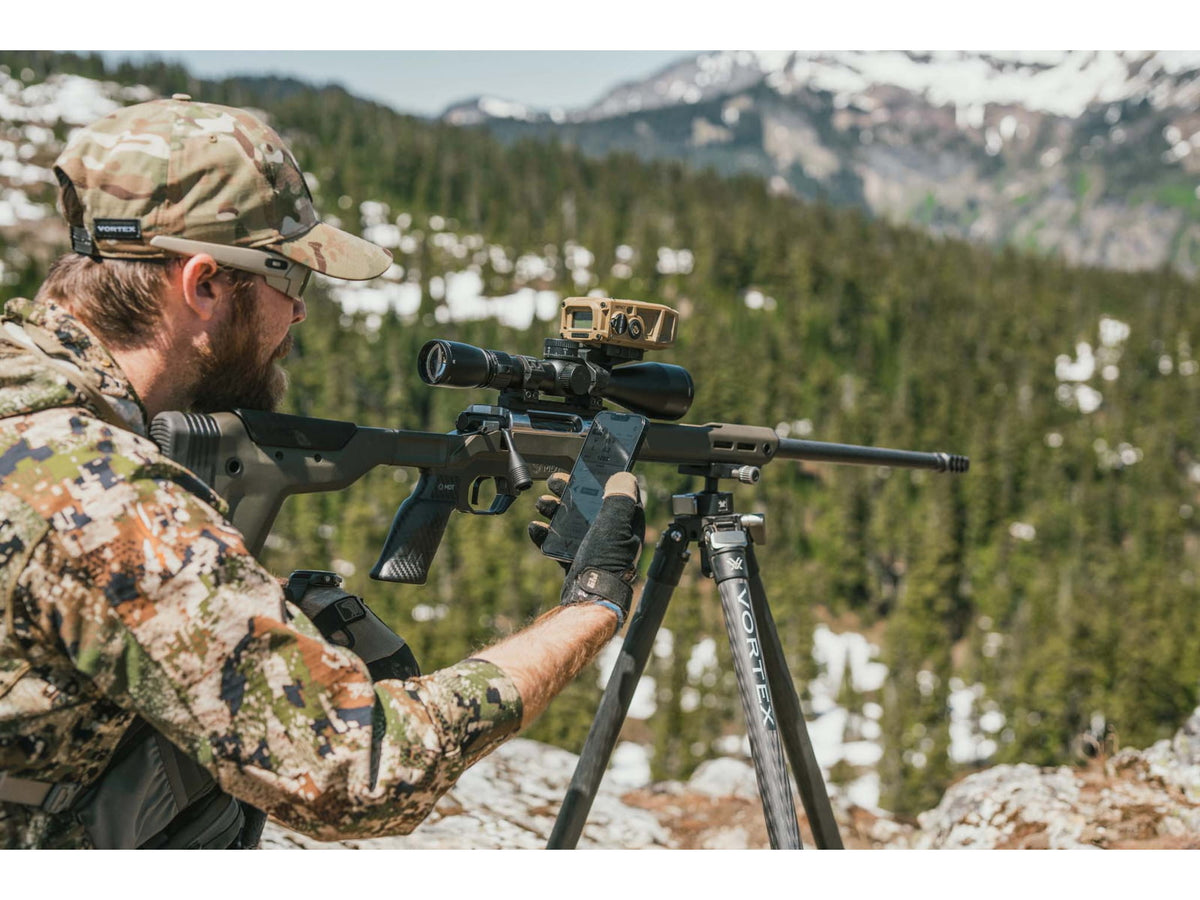 Vortex Impact 4000 Ballistic Rail-Mounted Laser Rangefinder Tan 15.25x11.75x14.75 Tan 4.6in 16oz