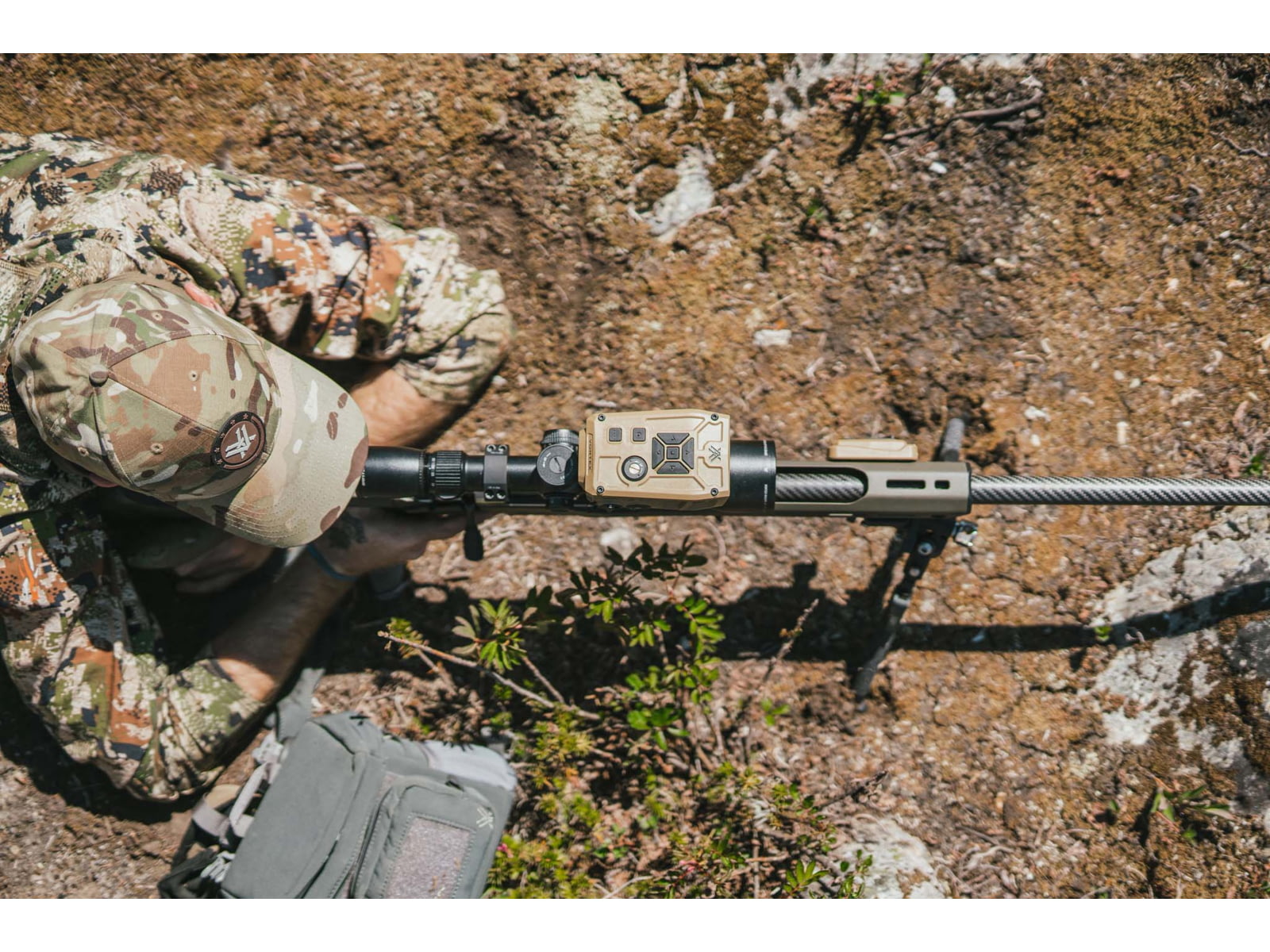 Vortex Impact 4000 Ballistic Rail-Mounted Laser Rangefinder Tan 15.25x11.75x14.75 Tan 4.6in 16oz