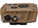 Vortex Impact 4000 Ballistic Rail-Mounted Laser Rangefinder Tan 15.25x11.75x14.75 Tan 4.6in 16oz