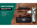 Vortex Mountain Pass Tripod Kit Black 19in 3.1lbs TR-MTP