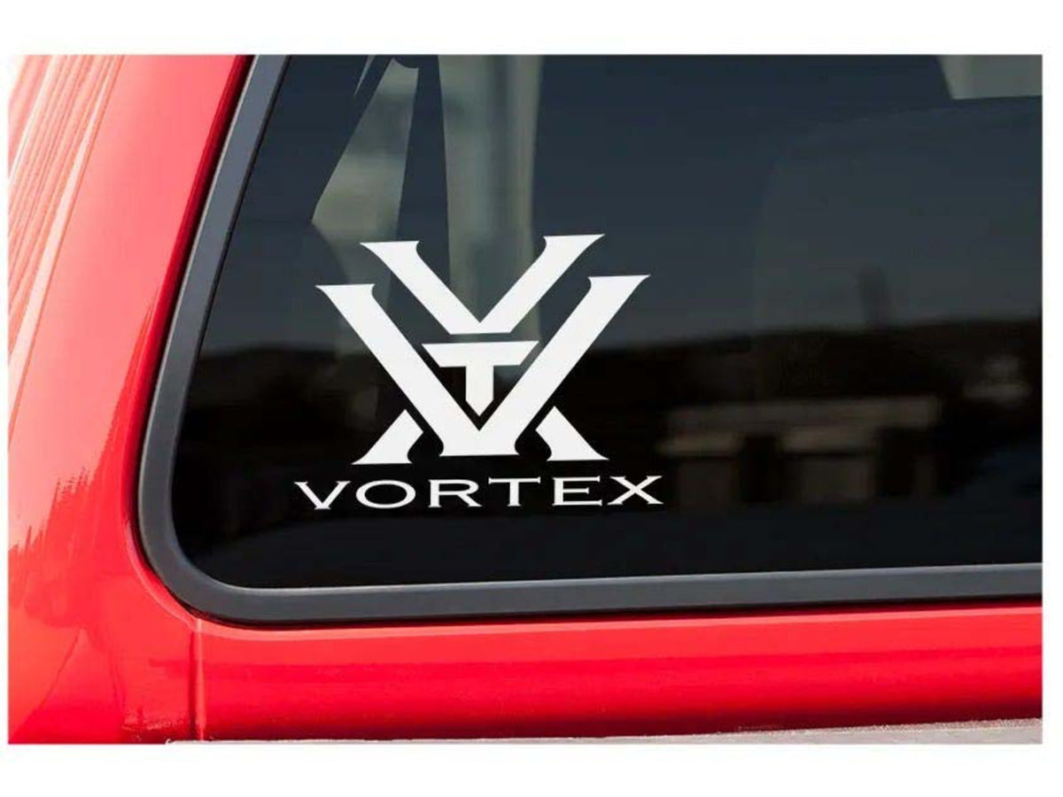 Vortex Over Vinyl Decal White DECAL-LG