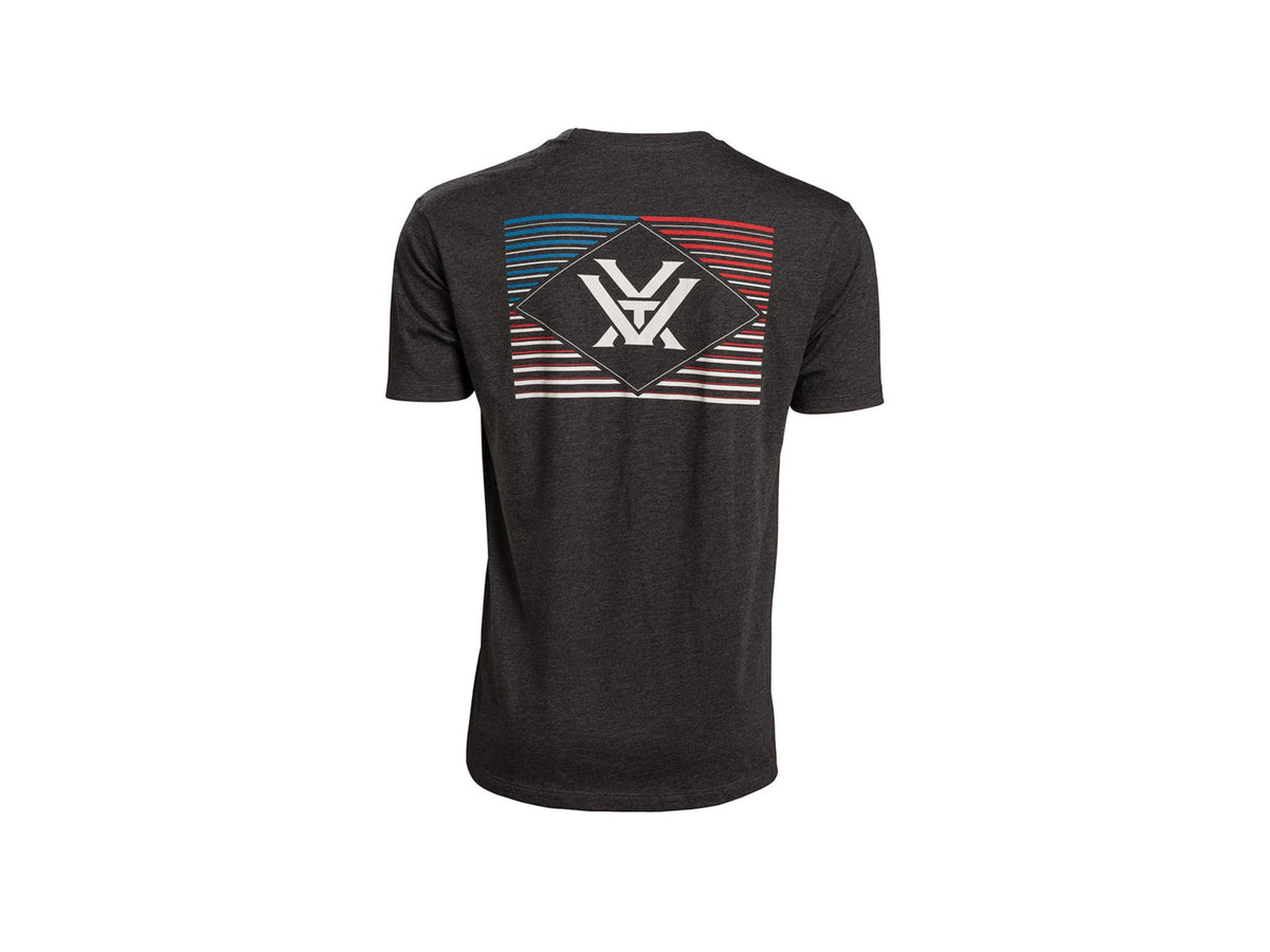 Vortex Rank And File Short Sleeve T-Shirts - Men's Charcoal Heather 2XL