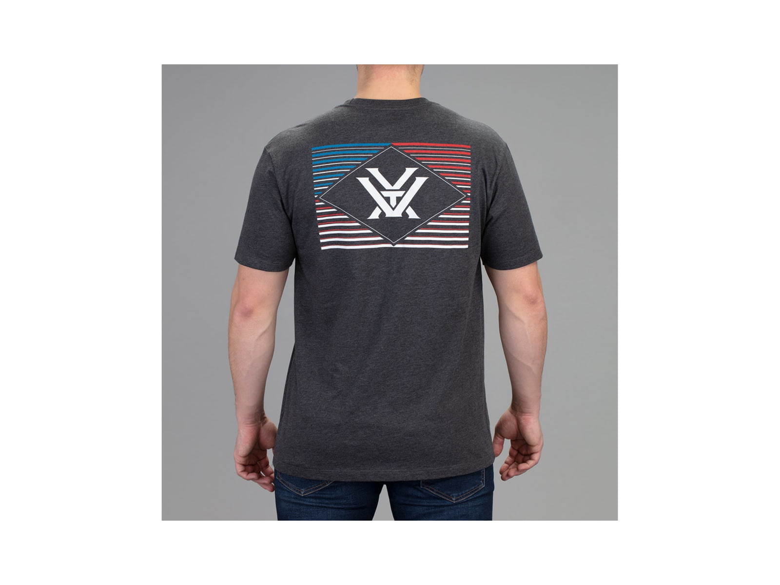 Vortex Rank And File Short Sleeve T-Shirts - Men's Charcoal Heather 2XL