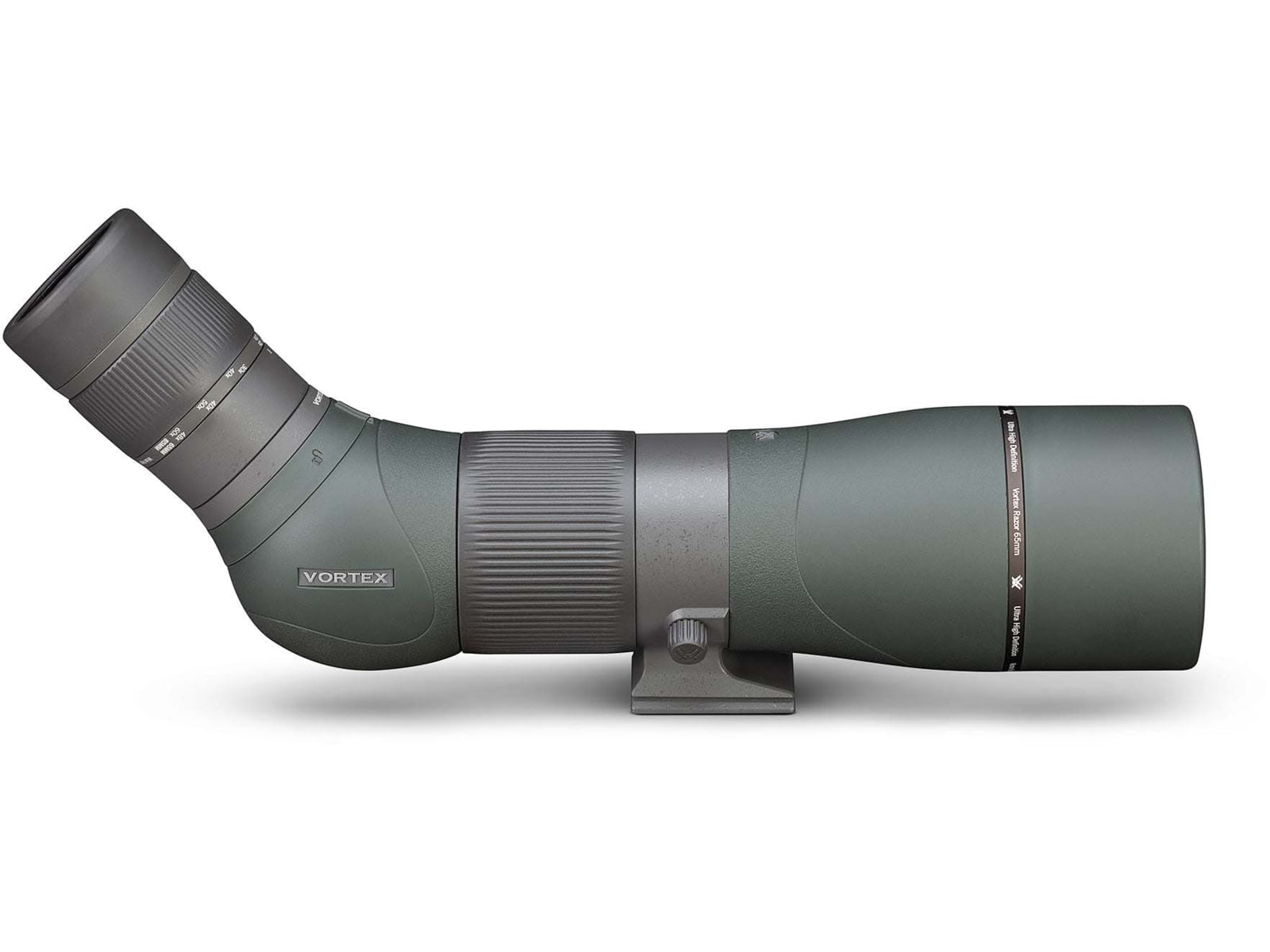 Vortex Razor HD 22-48x65 Spotting Scope Angled 65mm Mid-Size Green 14.8in 56.8oz