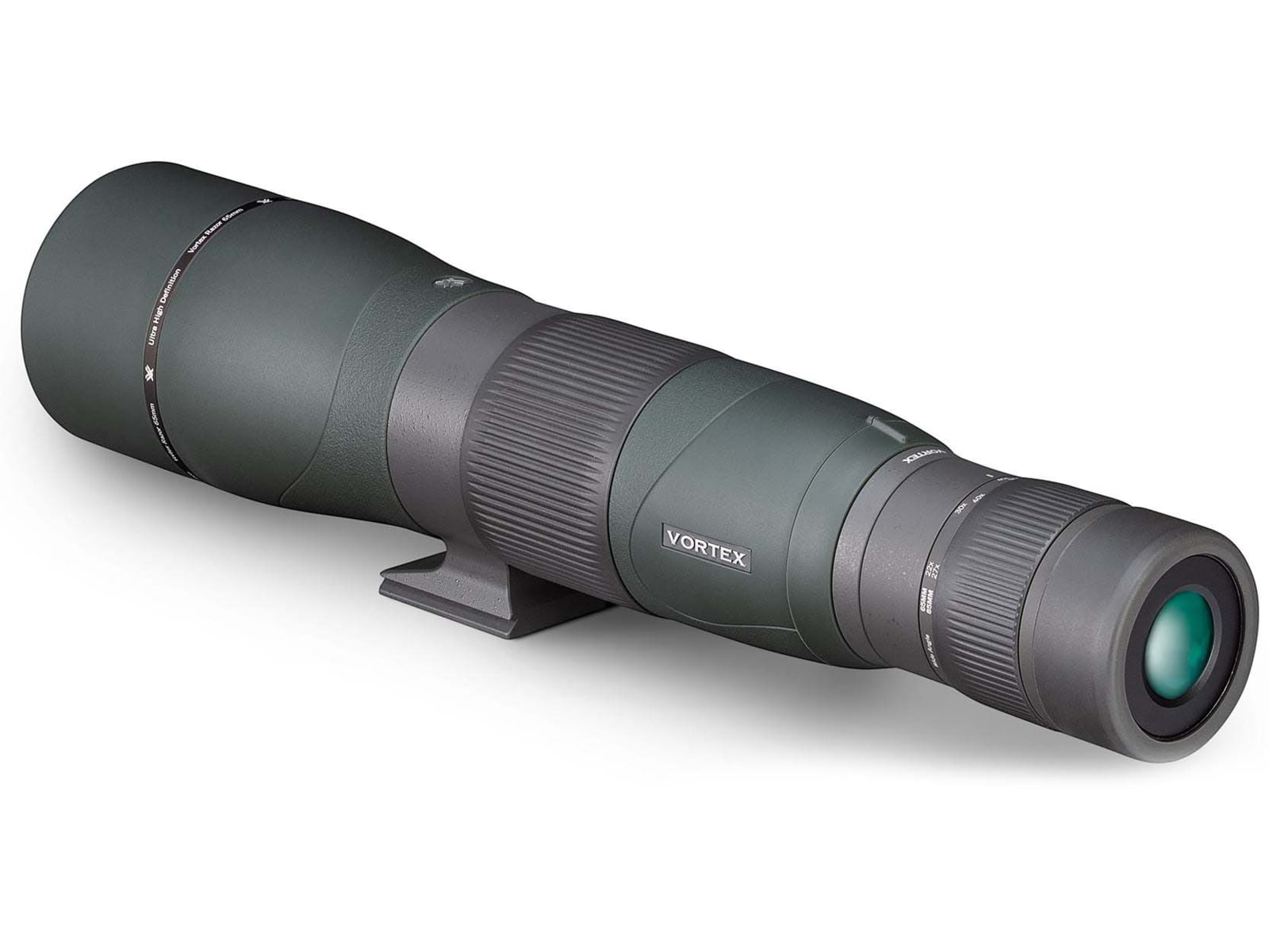 Vortex Razor HD 22-48x65 Spotting Scope Angled 65mm Mid-Size Green 14.8in 56.8oz