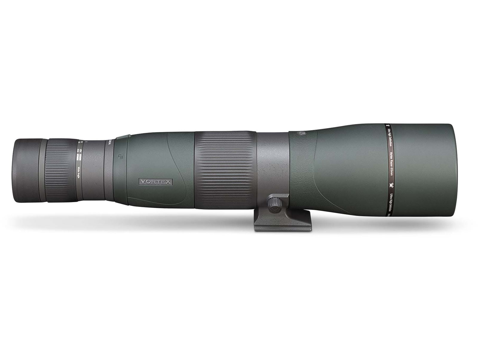 Vortex Razor HD 22-48x65 Spotting Scope Angled 65mm Mid-Size Green 14.8in 56.8oz