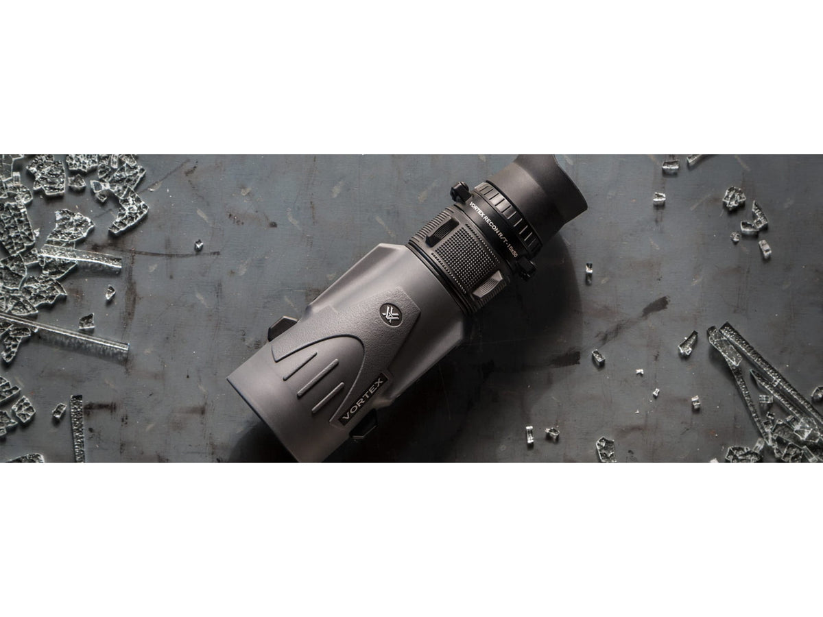 Vortex Recon 15x50 R/T Tactical Monocular Multi Compact Grey 8in 15.2oz RT155