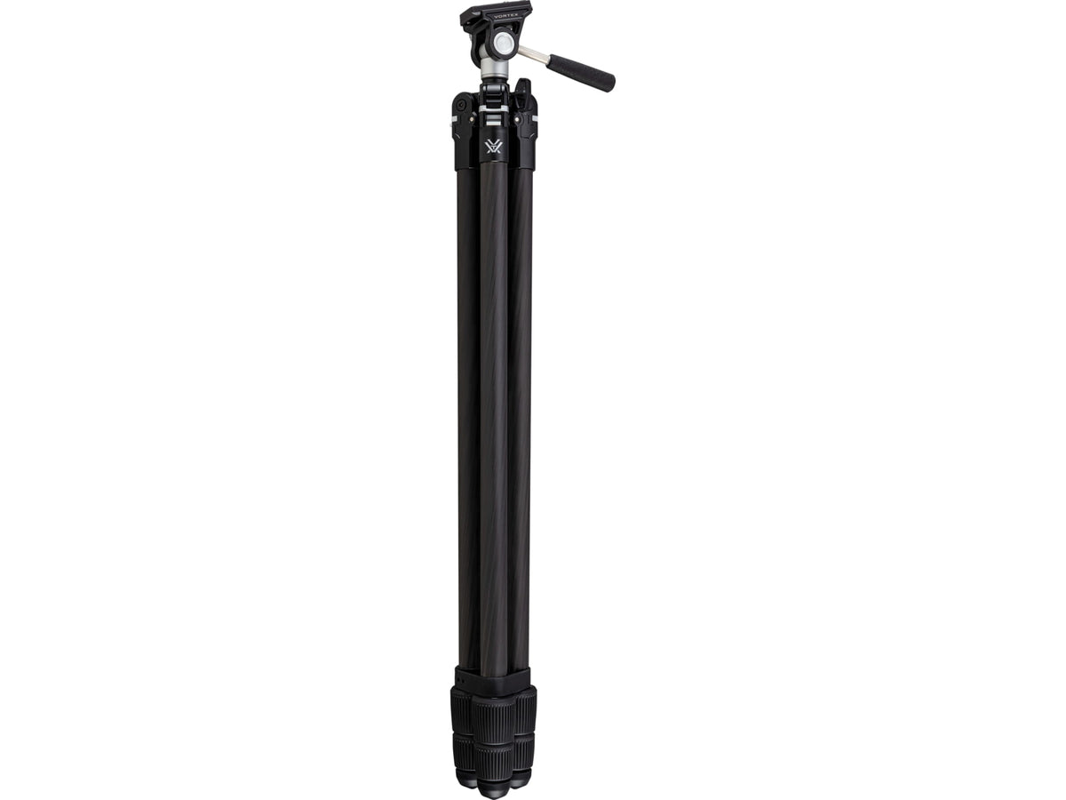Vortex Ridgeview Carbon Tripod Kit 8.3 - 73.8 in Arca Black 29in 3.2lbs TR-RVC
