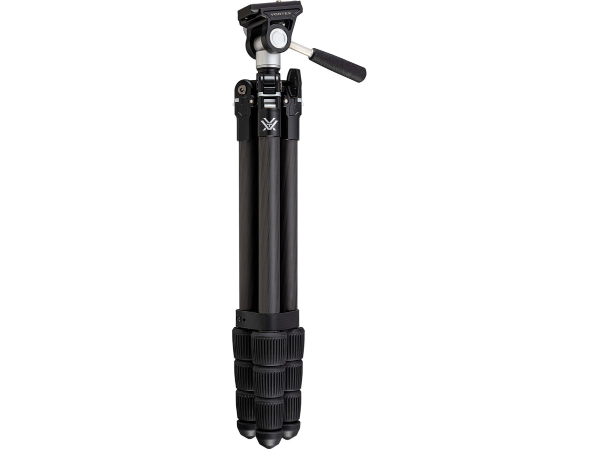 Vortex Summit Carbon II Tripod Kit 6.3 - 53.3 in Arca Black 18.1in 2.5lbs TR-SMC