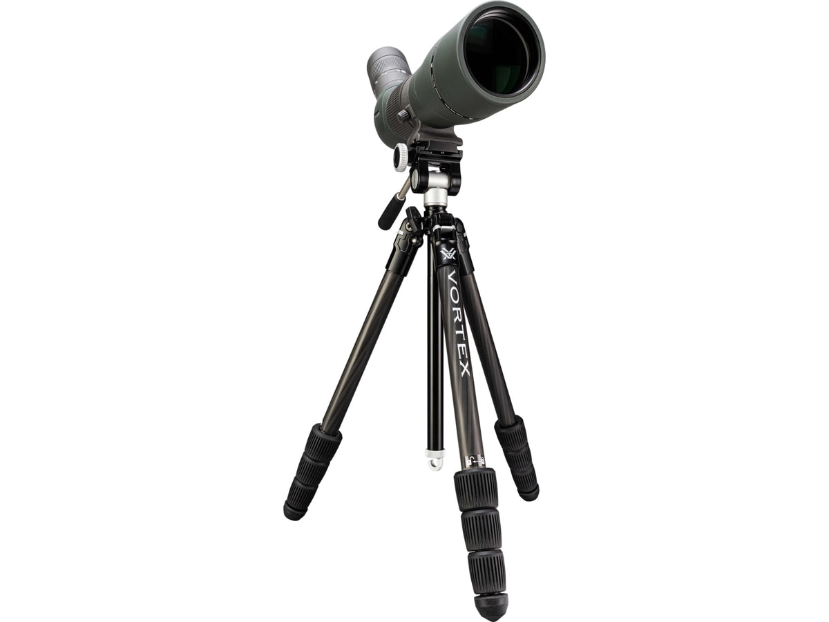 Vortex Summit Carbon II Tripod Kit 6.3 - 53.3 in Arca Black 18.1in 2.5lbs TR-SMC