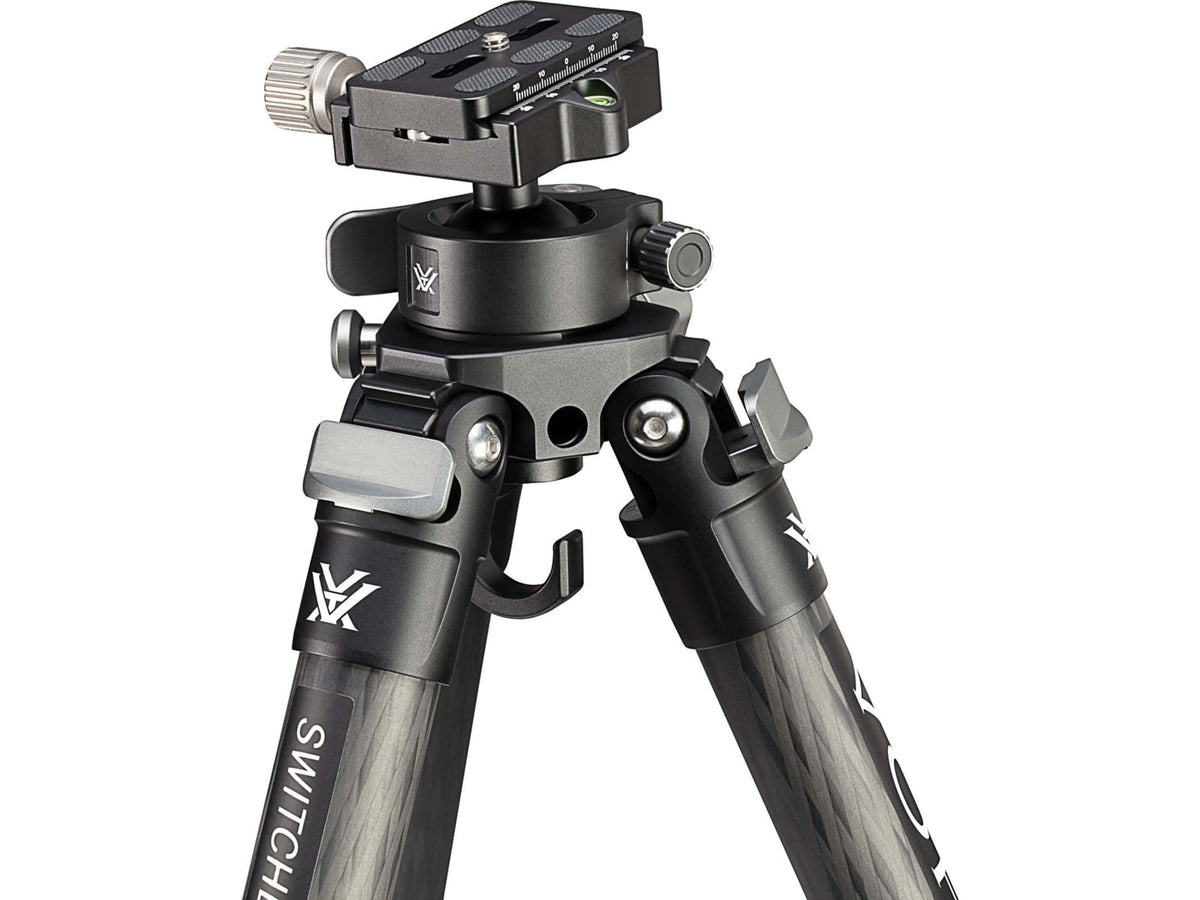 Vortex Switchback Carbon Tripod Kit 5.75x5.75x32.50 Black 29in 4.6lbs TR-SBC