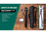 Vortex Switchback Carbon Tripod Kit 5.75x5.75x32.50 Black 29in 4.6lbs TR-SBC
