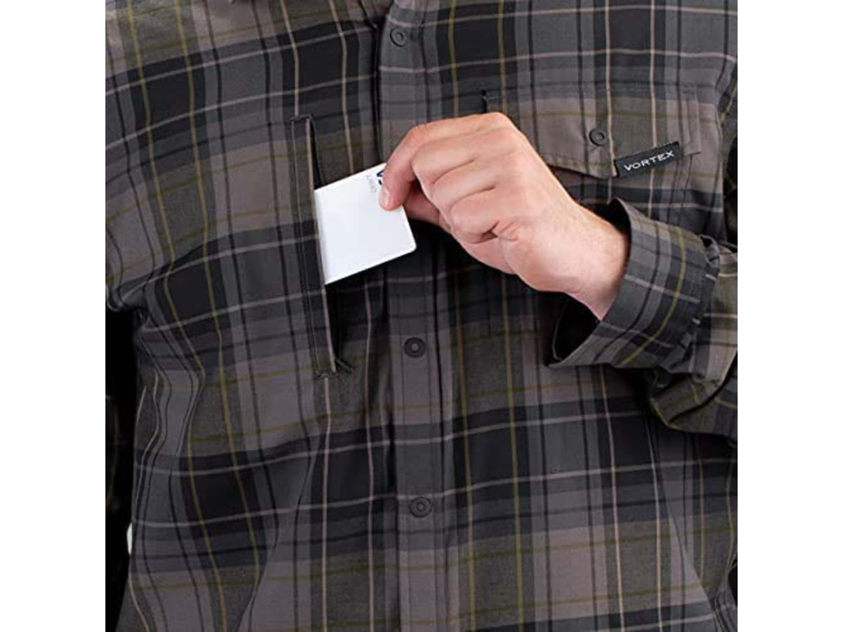 Vortex Trail Call Tech Flannel - Men's Large Shadow