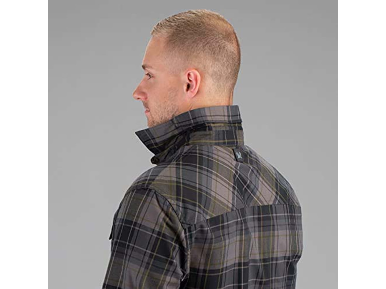 Vortex Trail Call Tech Flannel - Men's Large Shadow