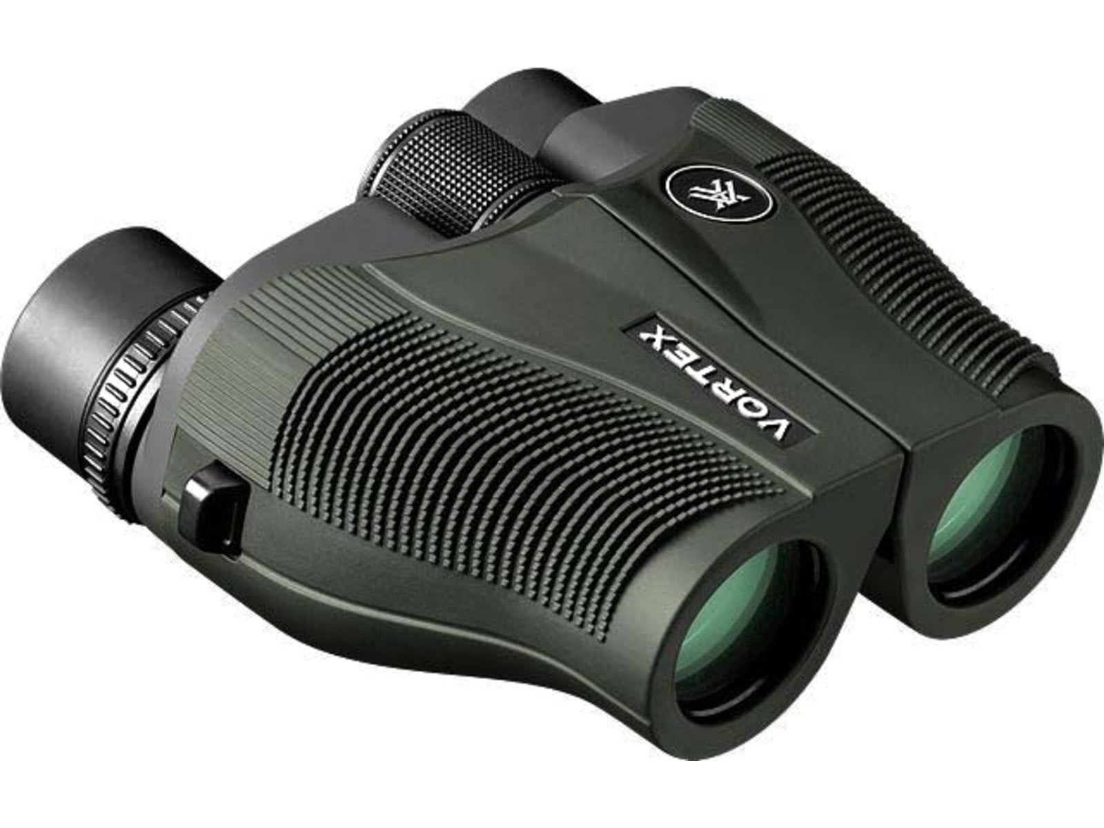 Vortex Vanquish 10x26mm Porro Prism Compact Binoculars Matte Green Compact 4.3in 12.7oz