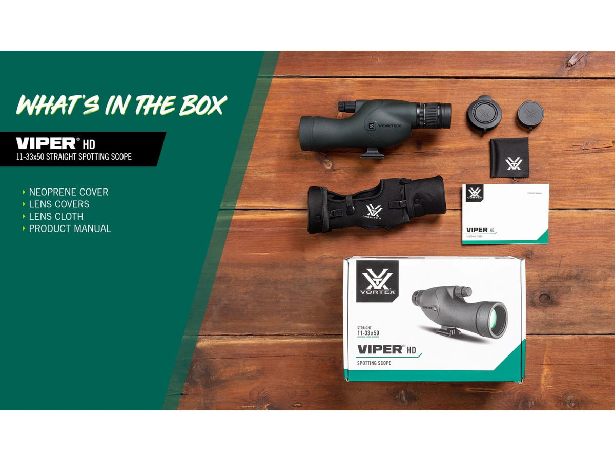 Vortex Viper HD 11-33x50 Spotting Scope