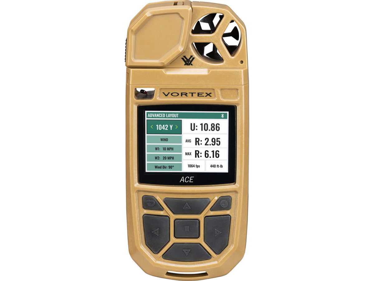 Vortex Ace Ballistic Weather Meter Tan WM-ACE