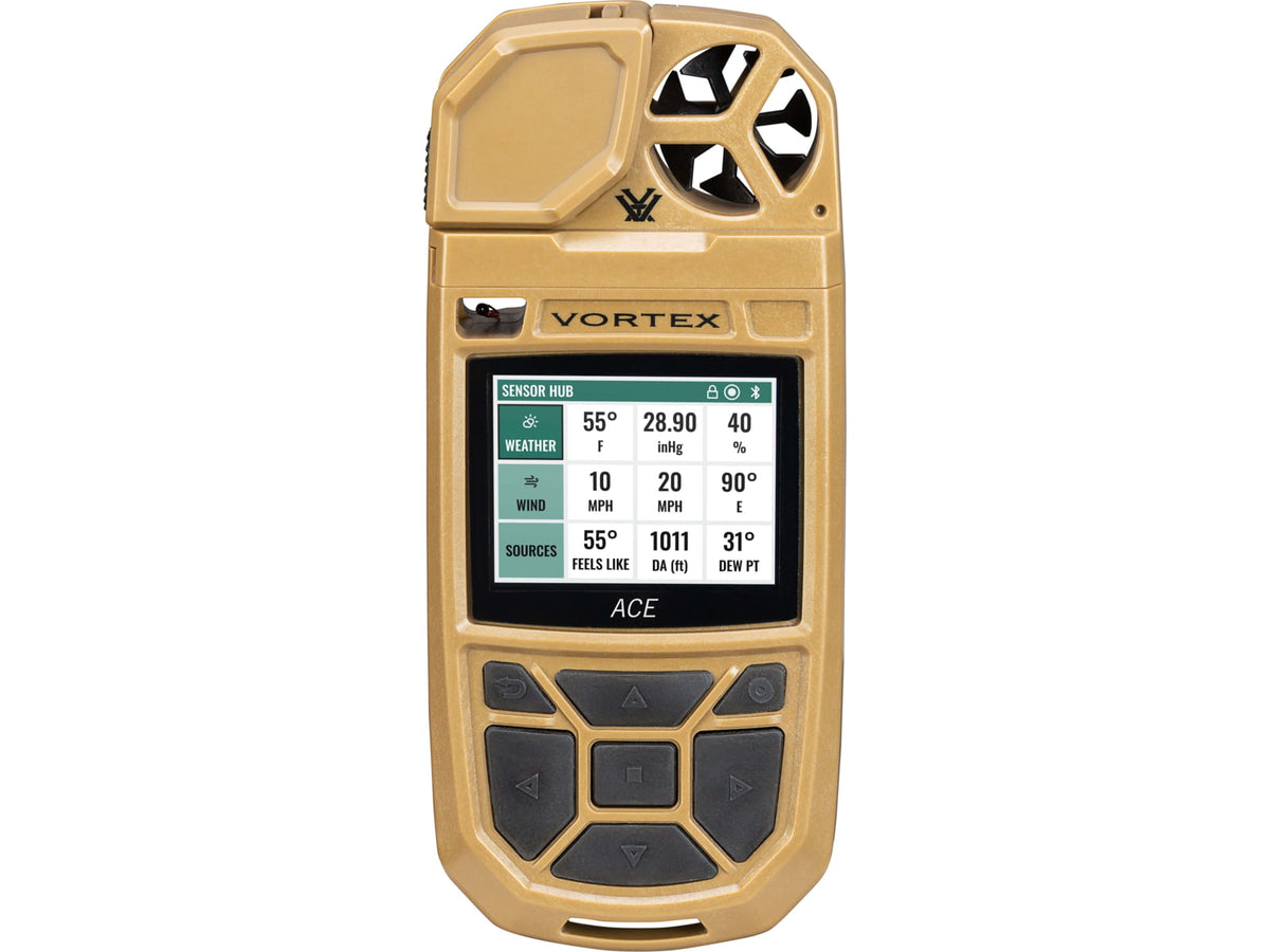Vortex Ace Ballistic Weather Meter Tan WM-ACE
