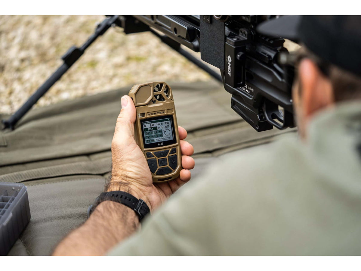 Vortex Ace Ballistic Weather Meter Tan WM-ACE