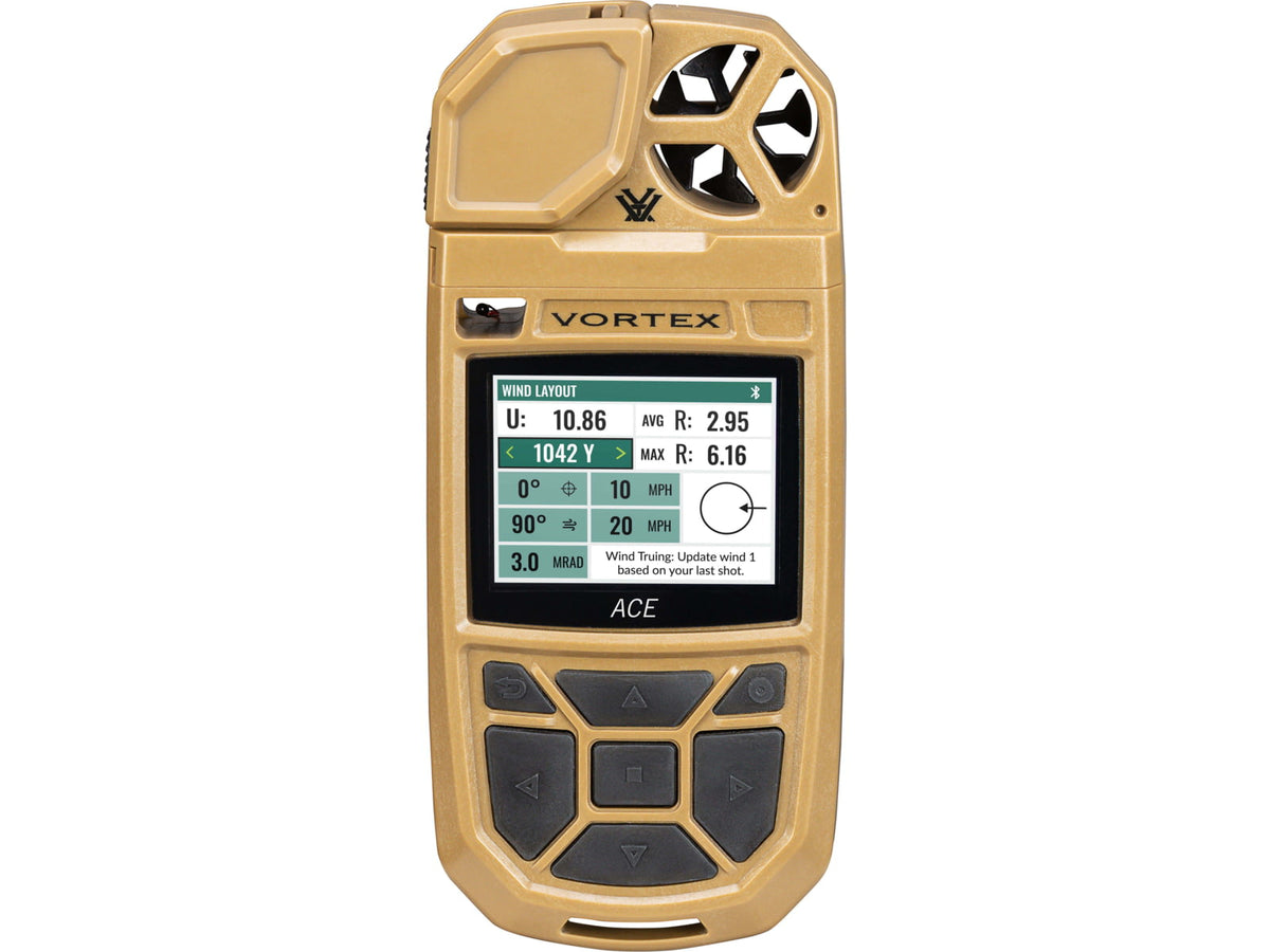 Vortex Ace Ballistic Weather Meter Tan WM-ACE