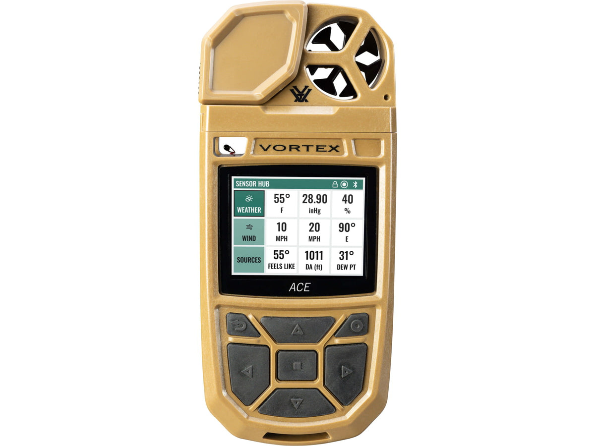Vortex Ace Ballistic Weather Meter Tan WM-ACE