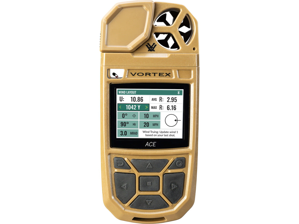Vortex Ace Ballistic Weather Meter Tan WM-ACE