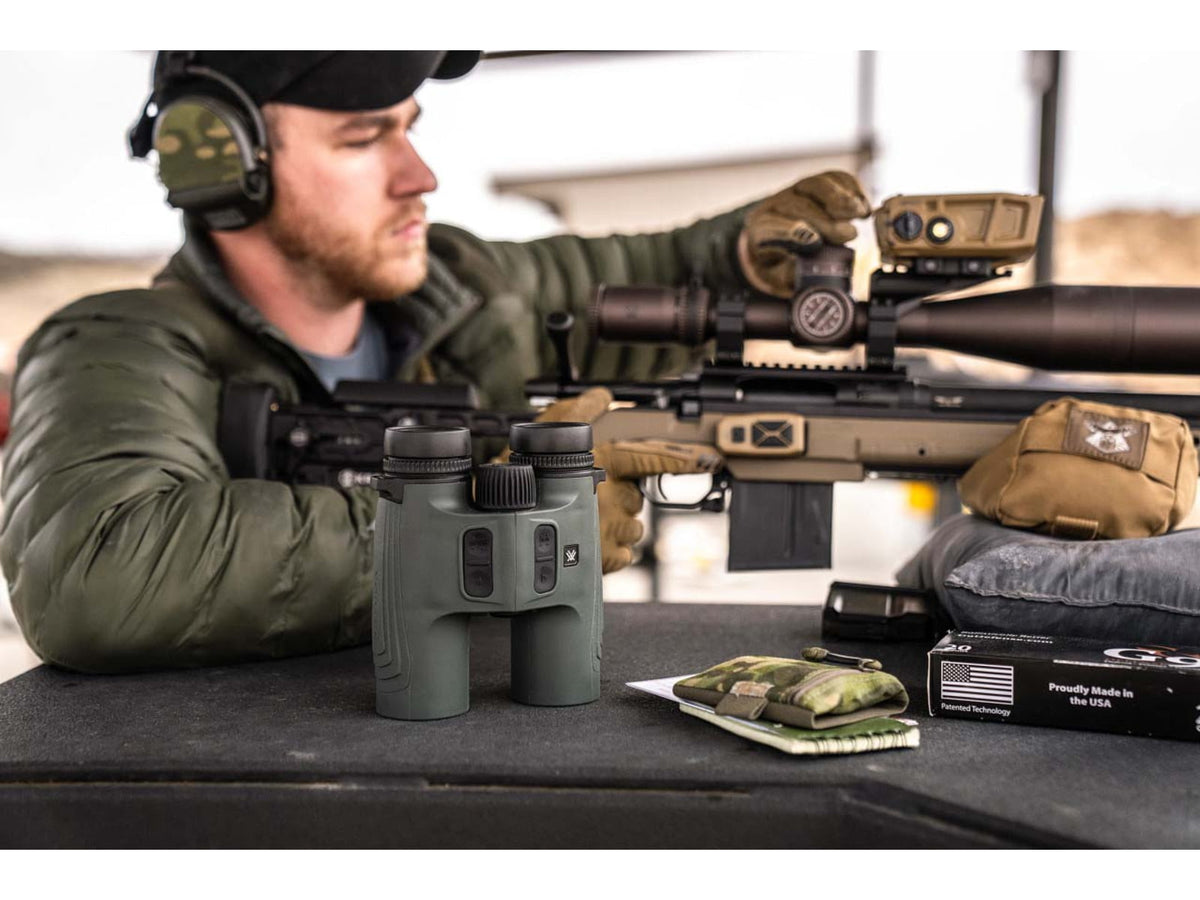 Vortex Talon HD 10K 10x42mm Ballistic Laser Rangefinding Binoculars Green LRF-TLN1042