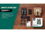 Vortex Triumph HD 12x50mm Roof Prism Binoculars Green TRI-1250