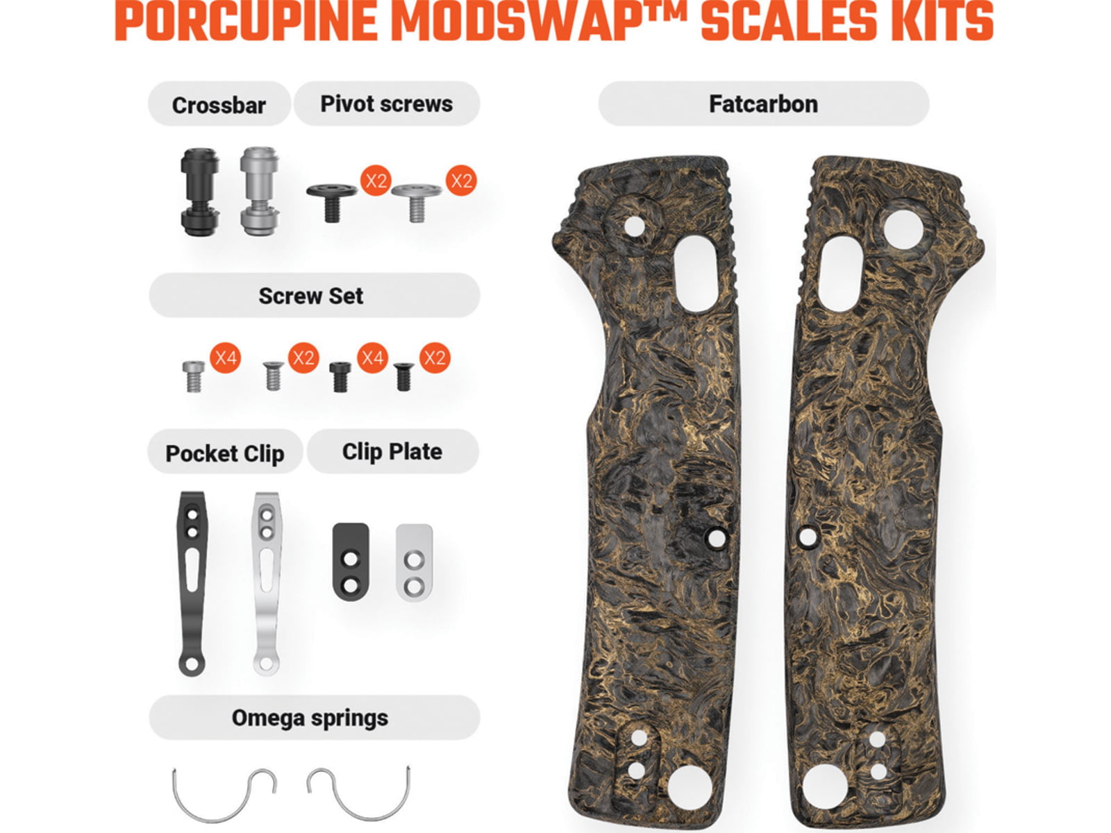 Vosteed Porcupine ModSwap Scales VOSW0301