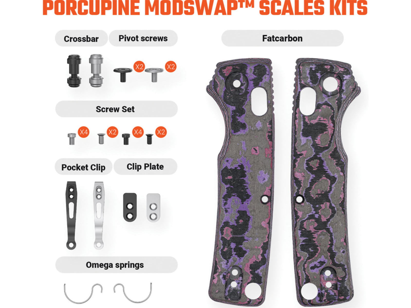 Vosteed Porcupine ModSwap Scales VOSW0302