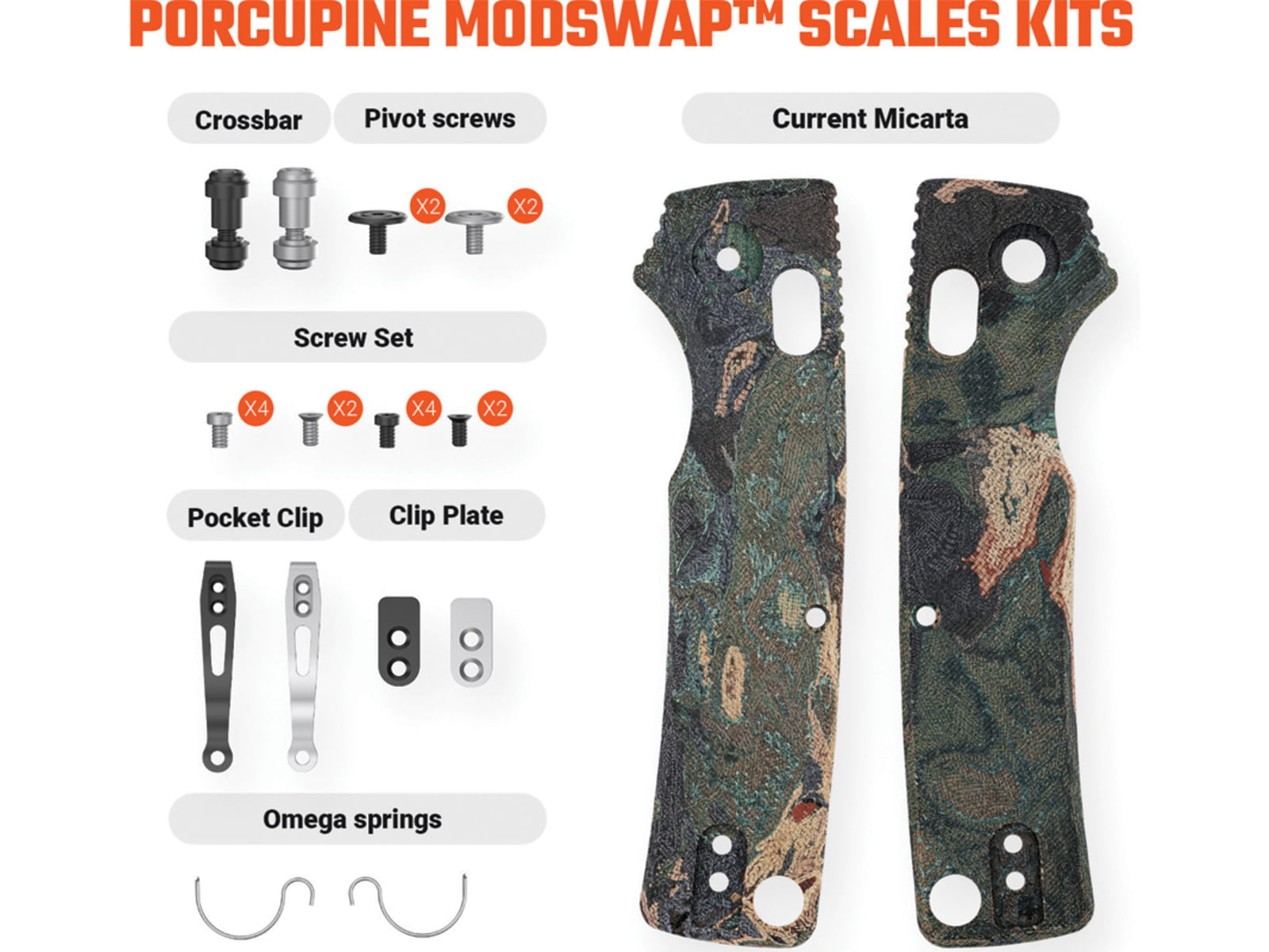 Vosteed Porcupine ModSwap Scales VOSW0304