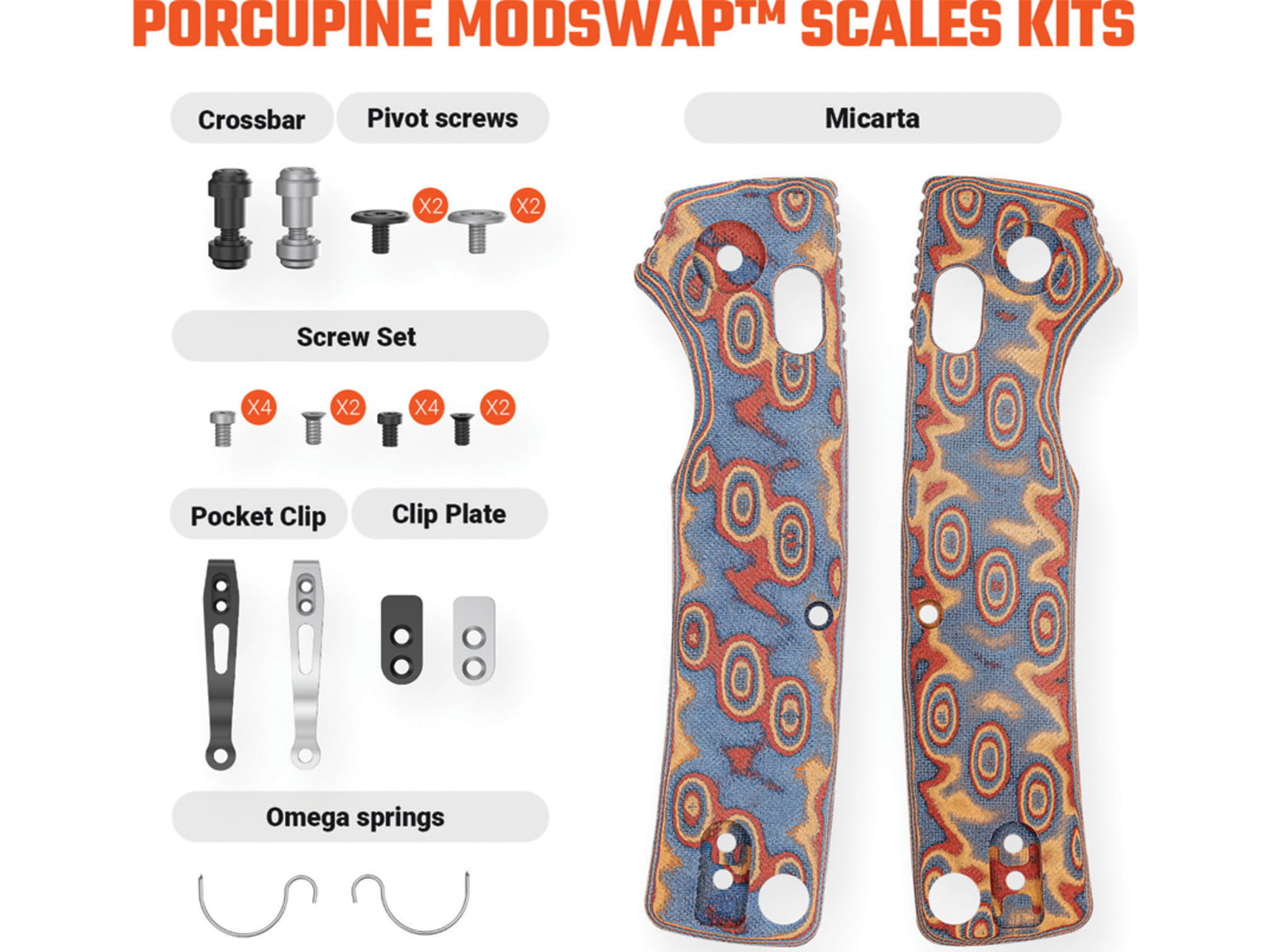 Vosteed Porcupine ModSwap Scales VOSW0305