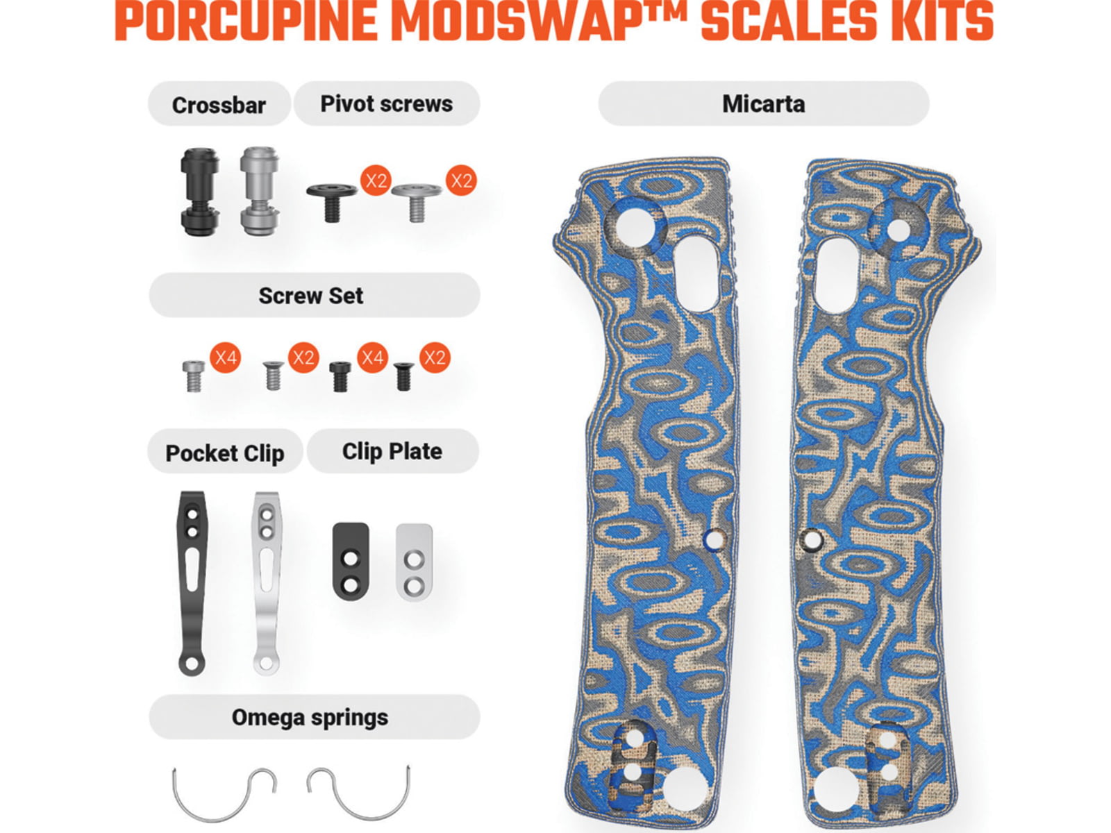Vosteed Porcupine ModSwap Scales VOSW0306
