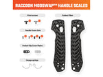 Vosteed Raccoon ModSwap Handle Scales VOSW0502