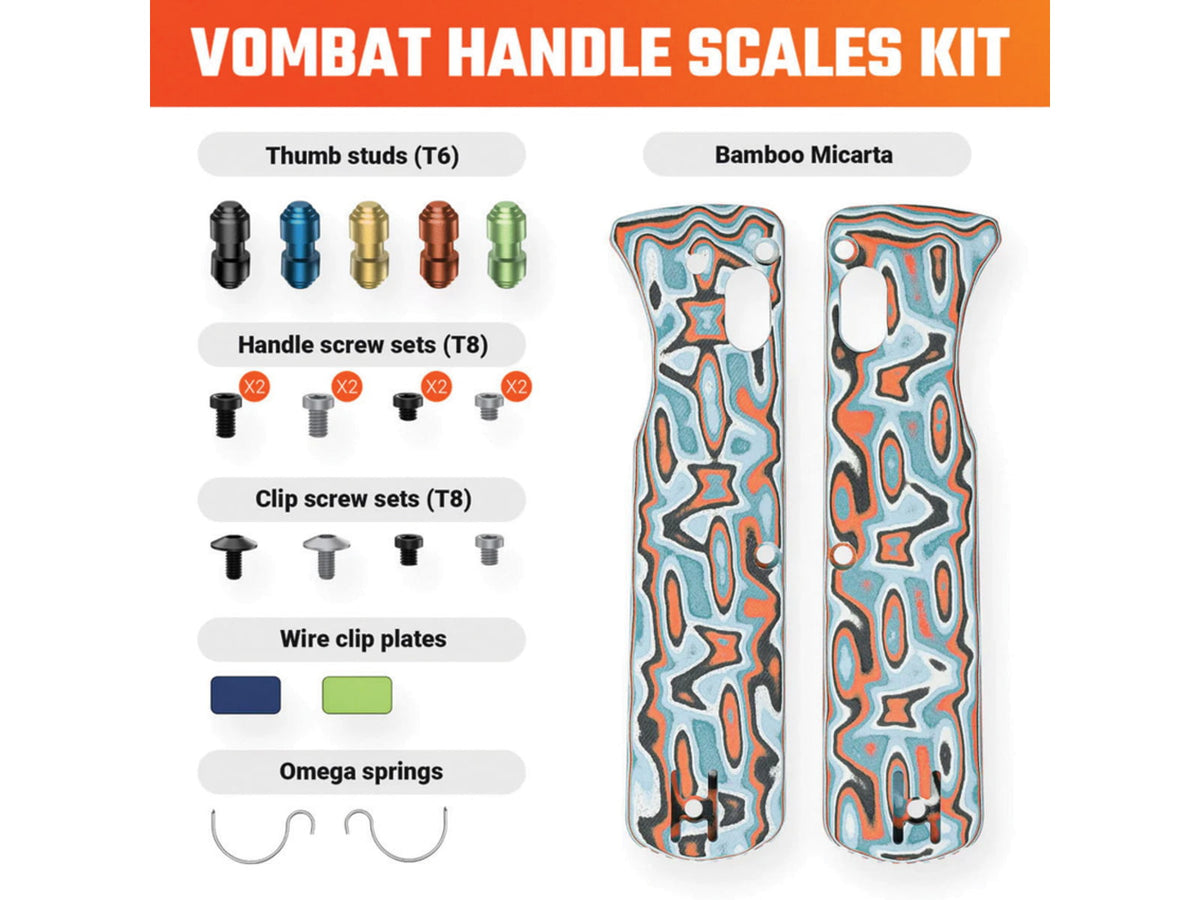 Vosteed Vombat Handle Scales Canyon VOSW0109