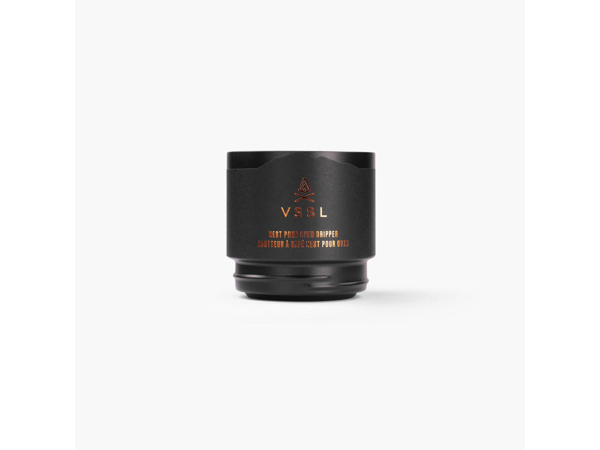 VSSL Nest Pour-Over Dripper Black