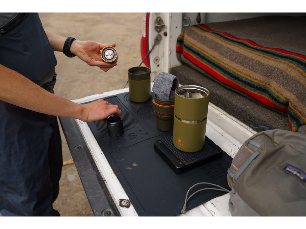 VSSL Nomadic Tailgate Mat Black