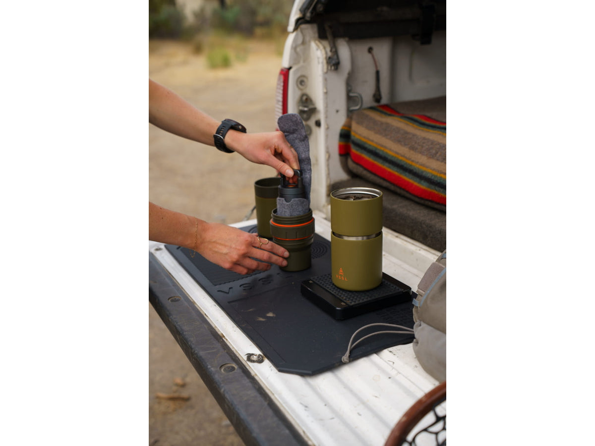 VSSL Nomadic Tailgate Mat Black