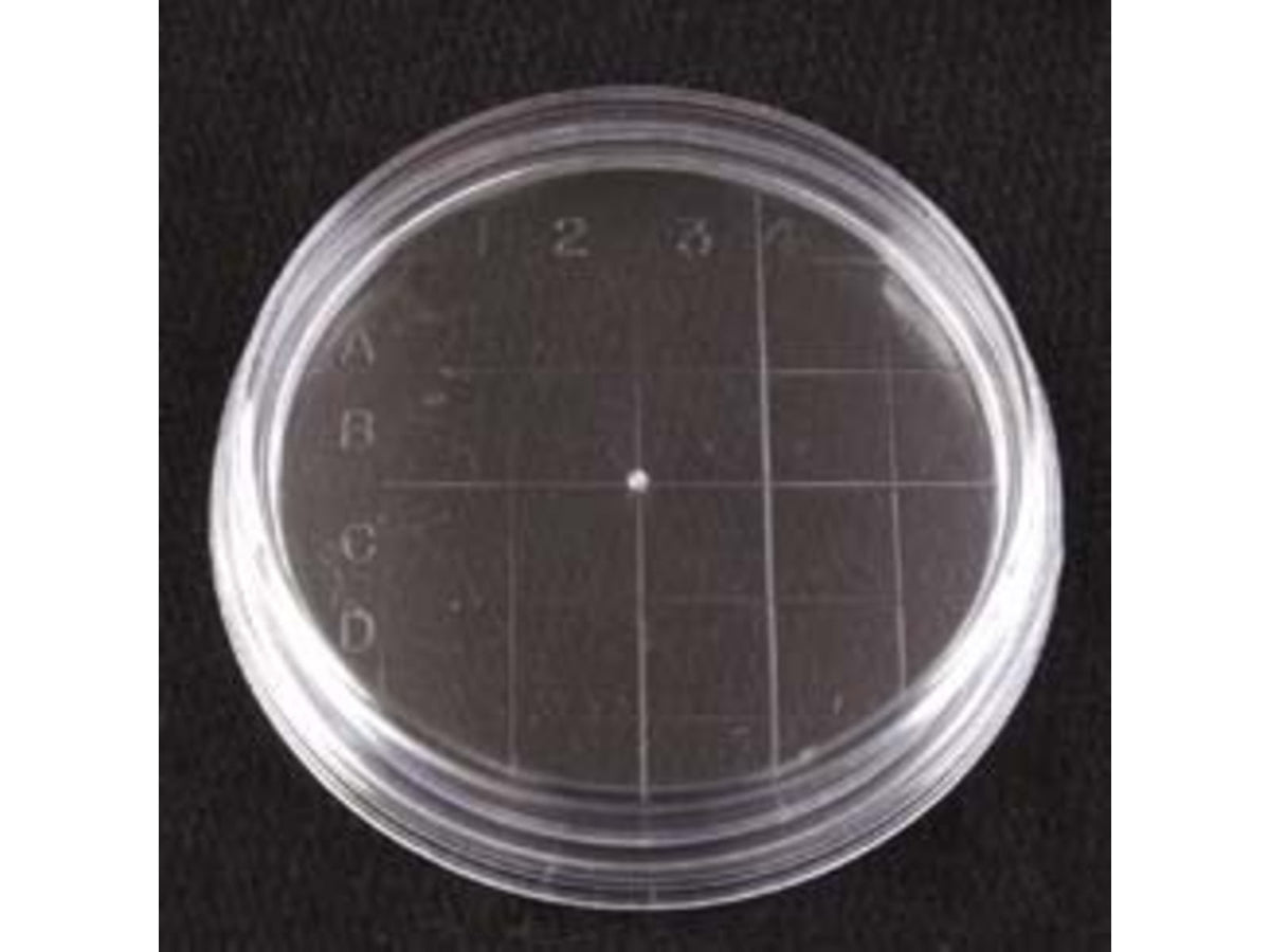 VWR Petri Dishes Contact Plate Sterile 3550 Flat Bottom Inside Grid