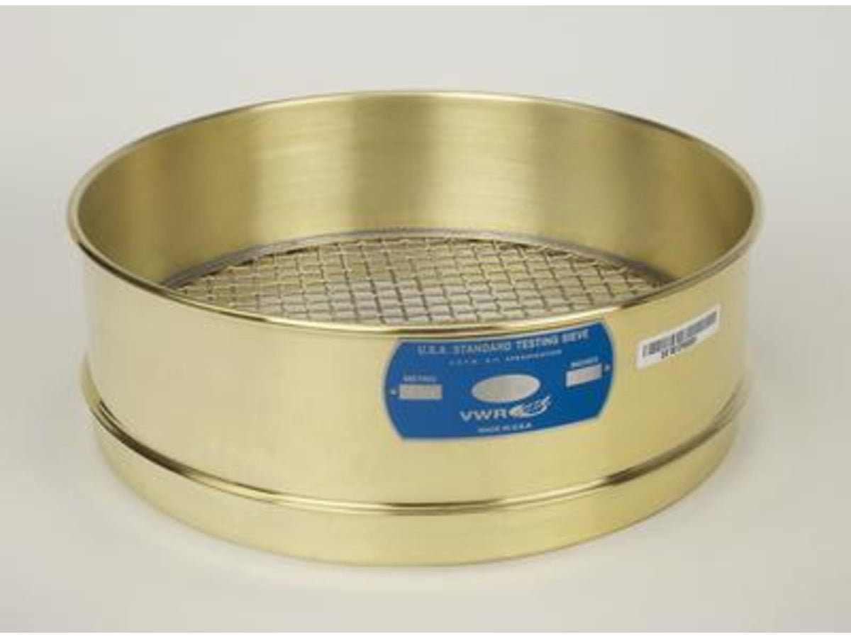 VWR Sieve Brass Ss 12INDFULLHT 31/2BS12F